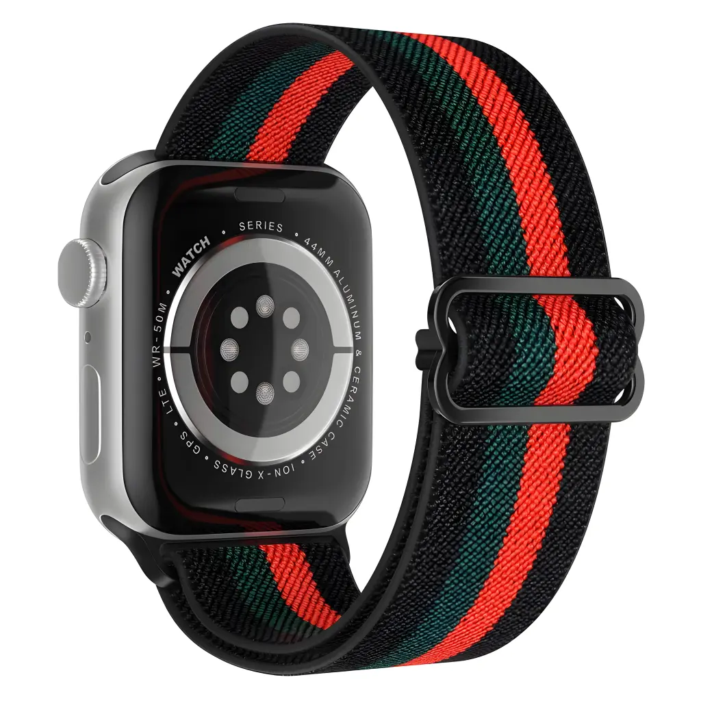 27 black green red